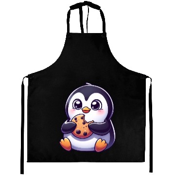 Discover Penguin Cookie Sweet Dessert Biscuit Aprons