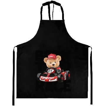Discover Born To Race Motorsport Car Racing Driver Kart Aprons