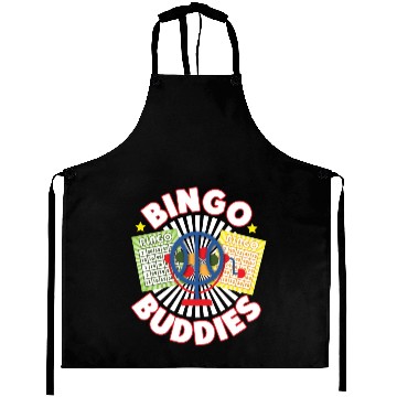 Discover Bingo Player Besties Friends Bingo Aprons
