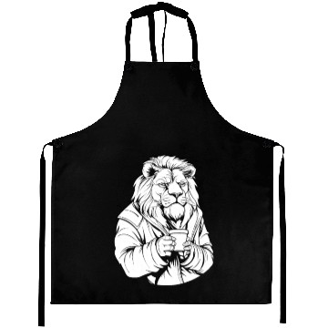 Discover Lion Coffee Aprons