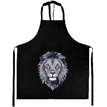 Discover Lion face Aprons