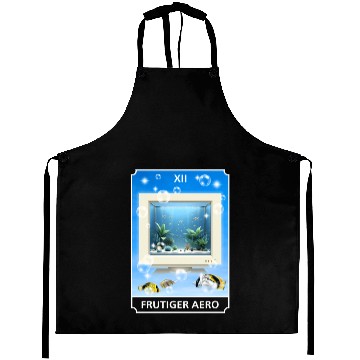 Discover Frutiger Aero Aesthetic Tech Computer Aquarium Aprons