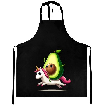 Discover Avocado on unicorn Aprons