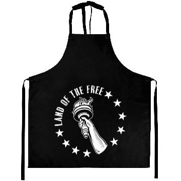 Discover Land of The Free Aprons