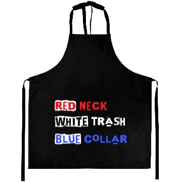 Discover Red White Blue Aprons