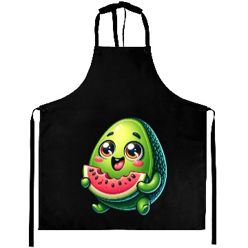 Discover Avocado & Watermelon Sweet Comic Aprons