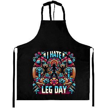 Discover I Hate Leg Day 37 Aprons