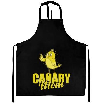Discover Canary Bird Mom Aprons