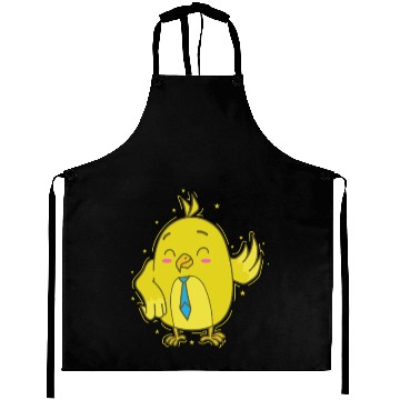 Discover Canary Bird with Tie Aprons