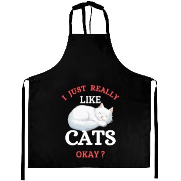 Discover I just really like cat Aprons