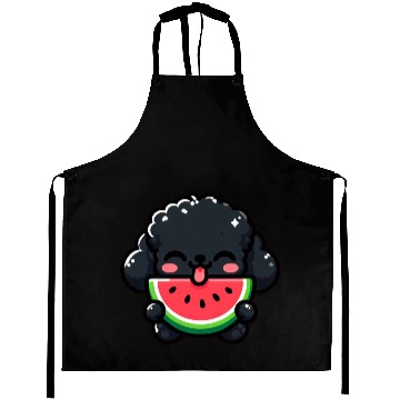 Discover Summery Poodle with Watermelon Aprons