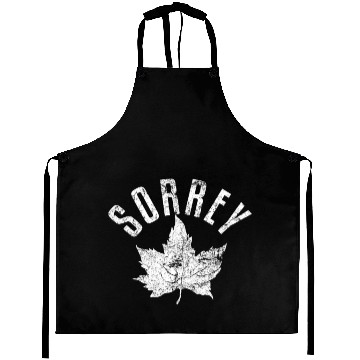 Discover I Love Canada Maple Leaf Port Hope Design Aprons