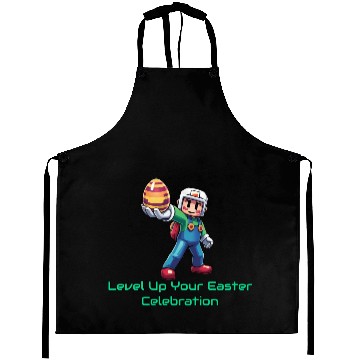 Discover Level Up Your Easter Game Aprons
