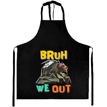 Discover BRUH WE OUT Aprons