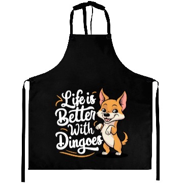 Discover Wild Dog Australian Dingo Aprons