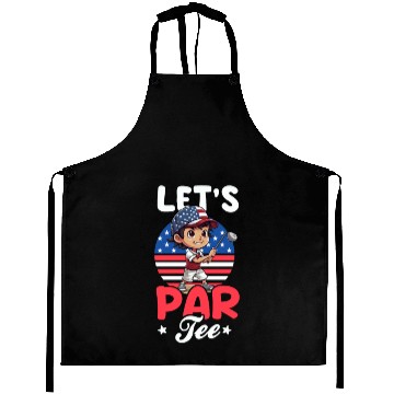 Discover 4th Of July Golf Lets Partee Aprons