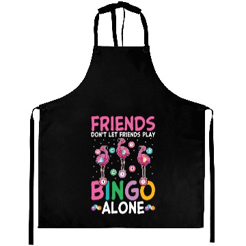 Discover Bingo Friends Flamingos Aprons
