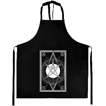 Discover Tarot Card Reader Astrology Occult Mystical Aprons