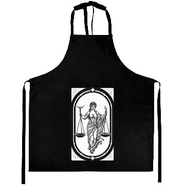 Discover Themis Tarot Card Astrology Occult Mystical Aprons