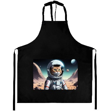 Discover Cpt Mittens Space Cat Astronaut Kitten Aprons