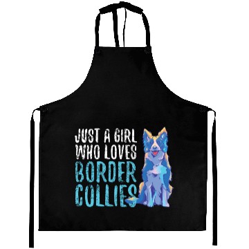 Discover Unique Border Collie Love Art Expression Aprons