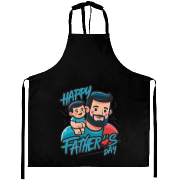 Discover Happy Father's day Aprons