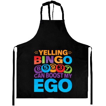 Discover Funny Bingo Caller Aprons