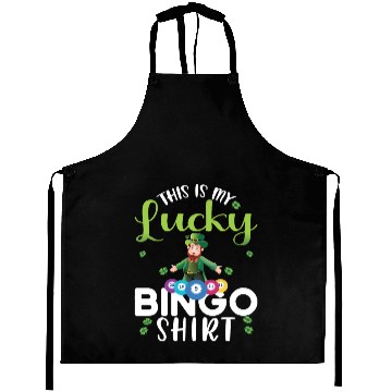 Discover Funny Bingo Player St Patricks Day Aprons