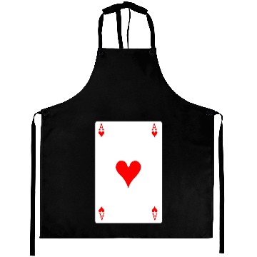 Discover Hearts Playing Card Aprons