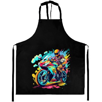 Discover Legend cross motocycle Biker Road Trip Aprons