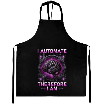 Discover Robotics Engineer I Automate Therefore I Am Aprons