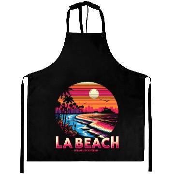 Discover LA BEACH ,Los Angeles California Beach Aprons