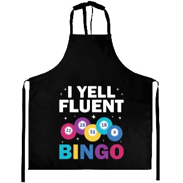 Discover I yell fluent Bingo Player Aprons