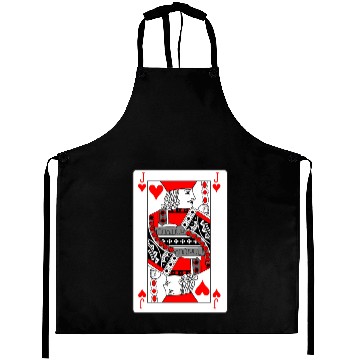 Discover Jack Playing card hearts Aprons