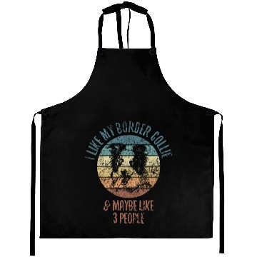 Discover Unique Border Collie Design For Dog Lovers Aprons