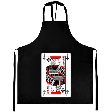Discover Jack Playing card clover Aprons