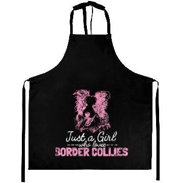 Discover Unique Border Collie Design For Dog Lovers Aprons