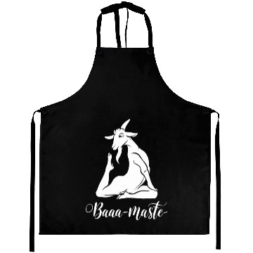 Discover Baaa-Maste Goat Yoga Pose Serenity Aprons