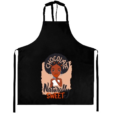 Discover Chocolate naturally sweet Aprons
