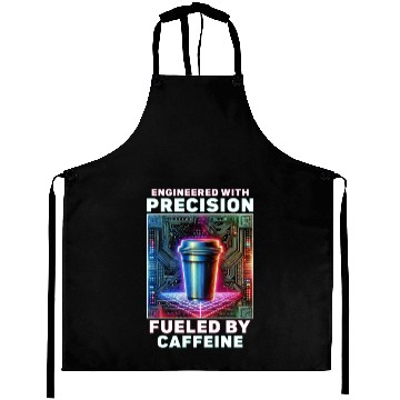 Discover Robotics Engineer Fueled By Caffeine Aprons