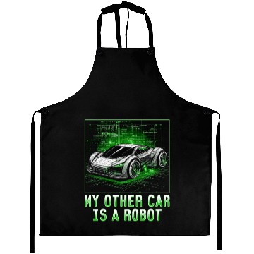 Discover Robotics Engineer My Other Car Is A Robot Aprons