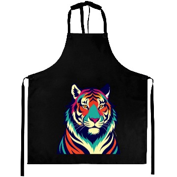 Discover Tiger Intense Gazes Aprons