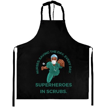 Discover Superheroes in scrubs Aprons
