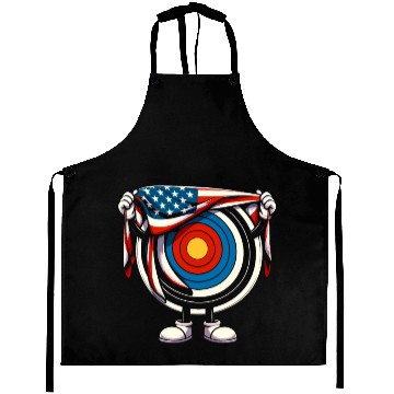 Discover Archer USA FLAG Patriot Archery Aprons