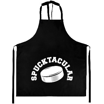 Discover Spucktacular Funny Hockey Aprons