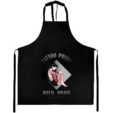 Discover Tattoo Pride - Bold Brave Beautiful Aprons