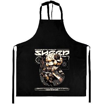Discover Aries Sheep Future Farm Animal Ram Robot Wool Aprons