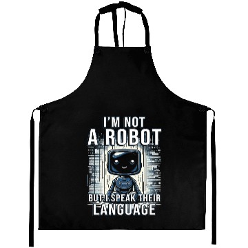 Discover Robotics Engineer I'm Not A Robot Aprons