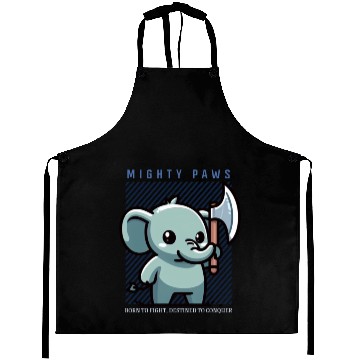 Discover Born To Fight Elephant Aprons