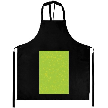 Discover Yellow stars on a green background Aprons